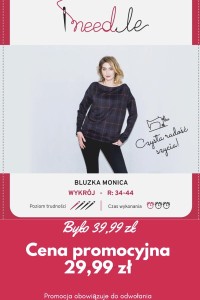 Wykrój iNEEDle - Bluzka Monica