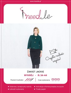 Wykrój iNEEDle - Żakiet Jackie
