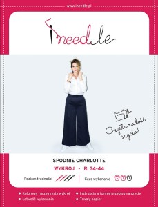 Wykrój iNEEDle - Spodnie Charlotte