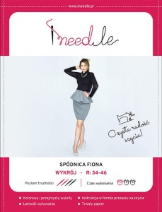 Wykrój iNEEDle - Spódnica Fiona