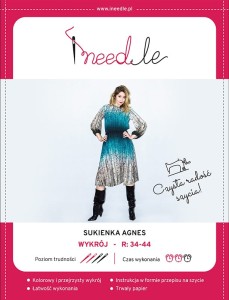 Wykrój iNEEDle - Sukienka Agnes