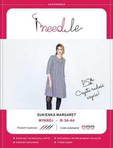 Wykrój iNEEDle - Sukienka Margaret