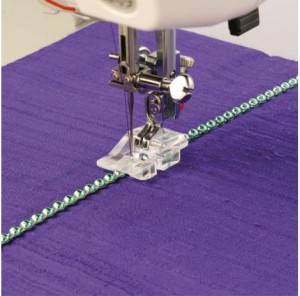 ZESTAW STOPEK DO NASZYWANIA KORALIKÓW I PEREŁ JANOME (ROTACYJNY)