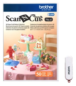 ScanNCut Wzory 3D Paper Craft CAUSB4